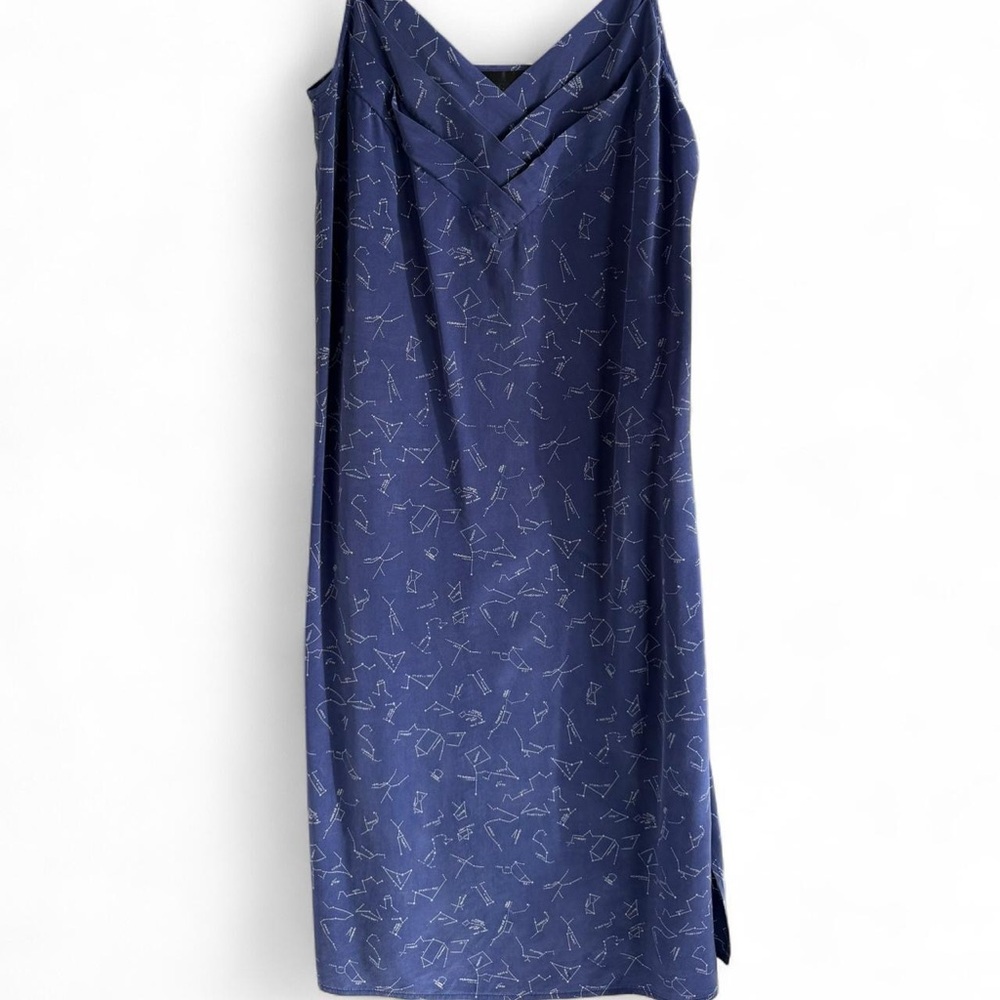 No. 6 Store 100% Silk dress Astrology Constellation size xs/s - Picture 4 of 6